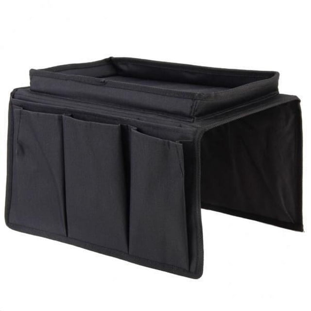 3xsofa sofá silla reclinable silla organizador de sillón organizador de sillón negro 5 piezas