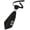 Black, variant on Ties for Women, Pre-tied Womens Tie for Business Party Daily | Adjustable Elastic Strap, Quick Wear, 8.6 x 2.7 inches, Stylish Cluster, Polyester Fabric, Multiple Colors