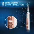 OralB Genius 6000 Rechargeable Electric Toothbrush, Rose Gold, 1 Ct