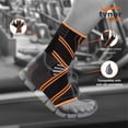 thumbnail image 2 of Tobillera Deportiva Air Pro Naranja Nylon C/Cinta Tynor, 2 of 4
