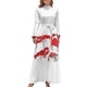 thumbnail image 2 of Vestido largo de cangrejo y camarón, elegante vestido suelto para mujer, vestidos de noche, 2 of 5