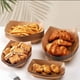 thumbnail image 1 of Caja de comida desechable de papel Kraft Pack 100 | Recipientes abiertos para almuerzos a prueba de grasa 16x12x5cm | Almacenamiento integral a prueba de fugas para pollo, arroz, patatas fritas, 1 of 8