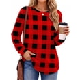 thumbnail image 4 of Fantaslook Sweatshirts for Women Crewneck Casual Long Sleeve Shirts Tunic Tops, 4 of 10
