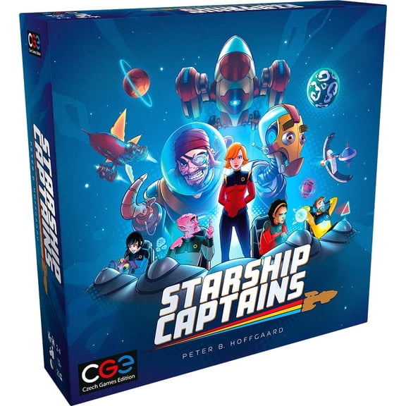 Czech Games Edition Inc Starship Captains Board Game CGE 00065
