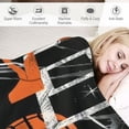 thumbnail image 3 of Qinduosi Basket Throw Blanket Soft Bed Bedding Warm Flannel Blankets Gifts for Kids Boys Teens Men, Sofa Couch Bedroom Home Decor, 3 of 6