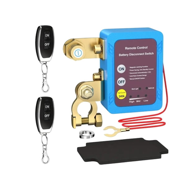 Interruptor de asesinato de batería del automóvil anti - Corte/apagado automático Reemplace piezas ATV Auto Truck Camion Interruptor para