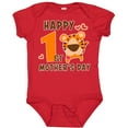 thumbnail image 3 of Inktastic Happy First Mothers Day with Tiger Boys or Girls Baby Bodysuit, 3 of 5