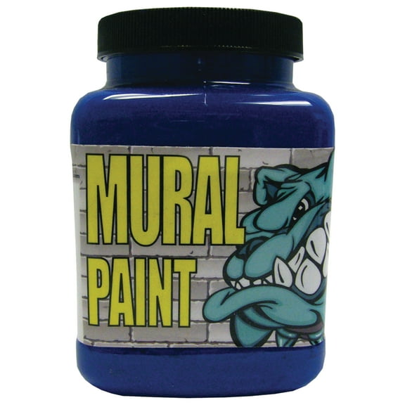 Chroma Mural Paint, Pint, Ice Blue