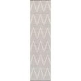 thumbnail image 1 of 8 x 10 ft. Simplicity Collection Hand - Woven Cotton Area Rug, Grey, 1 of 1