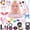 D, variant on Danhjin Toddler Toys, Doll Head for Hair Styling Deluxe Hairstyle Hair Makeup Doll Toys, Hairdresser Pretend Play Game for Girls and Pretend Play, Christmas Gifts Baby Doll Accessories