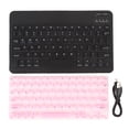 thumbnail image 2 of Wireless  Keyboard with Silicone Keyboard Cover for Long Nails with Letters, Raised Nail Art Typing Keycaps for Desktops, PC, 2 of 7