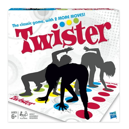 Twister Party Game, Includes Spinners Choice and Air Moves, Party Games for Kids