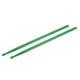 thumbnail image 3 of 2 baquetas de nailon para ejercicio, varillas de tambor portátiles de repuesto para instrumentos de percusión, color verde, 3 of 12