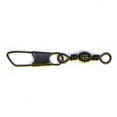thumbnail image 2 of Eagle Claw Black Barrel Swivels with Safety Snap, 2 of 3