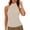 QV80_Beige, variant on Women Backless Halter Tops Cute High Neck Satin Tank Tops Cowl Neck Open Back Going Out Tops Black M