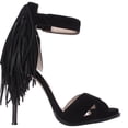 thumbnail image 3 of Womens Nine West Hustle Ankle Strap Heel Sandals - Black, 3 of 6