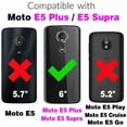 thumbnail image 2 of REQO Phone Case for Moto E5 Plus E 5 Supra with Screen Protector Cover and Slim Soft TPU Cell Accessories Protective Motorola E5+ MotoE5plus 5E 5th Generation E5plus Women Men Carbon Fiber Red, 2 of 9