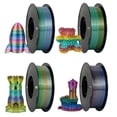 thumbnail image 4 of For 3D Printing For Pla Filament Silk For Rainbow Ombre 1.75Mm For Fdm Series Printer, 4 of 6