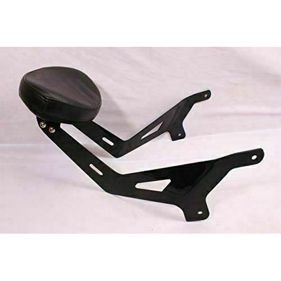 Black Fixed Mount Short Passenger Backrest – Fits Yamaha Stryker (2012–2017) | OEM Equivalent 27D-F84A0-S0-00