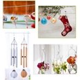 thumbnail image 3 of Swivel Hook Clips, 10 Pack Rotating Stainless Steel S-Hooks Swivel Hooks Clips Spinner Chimes, 3 of 5