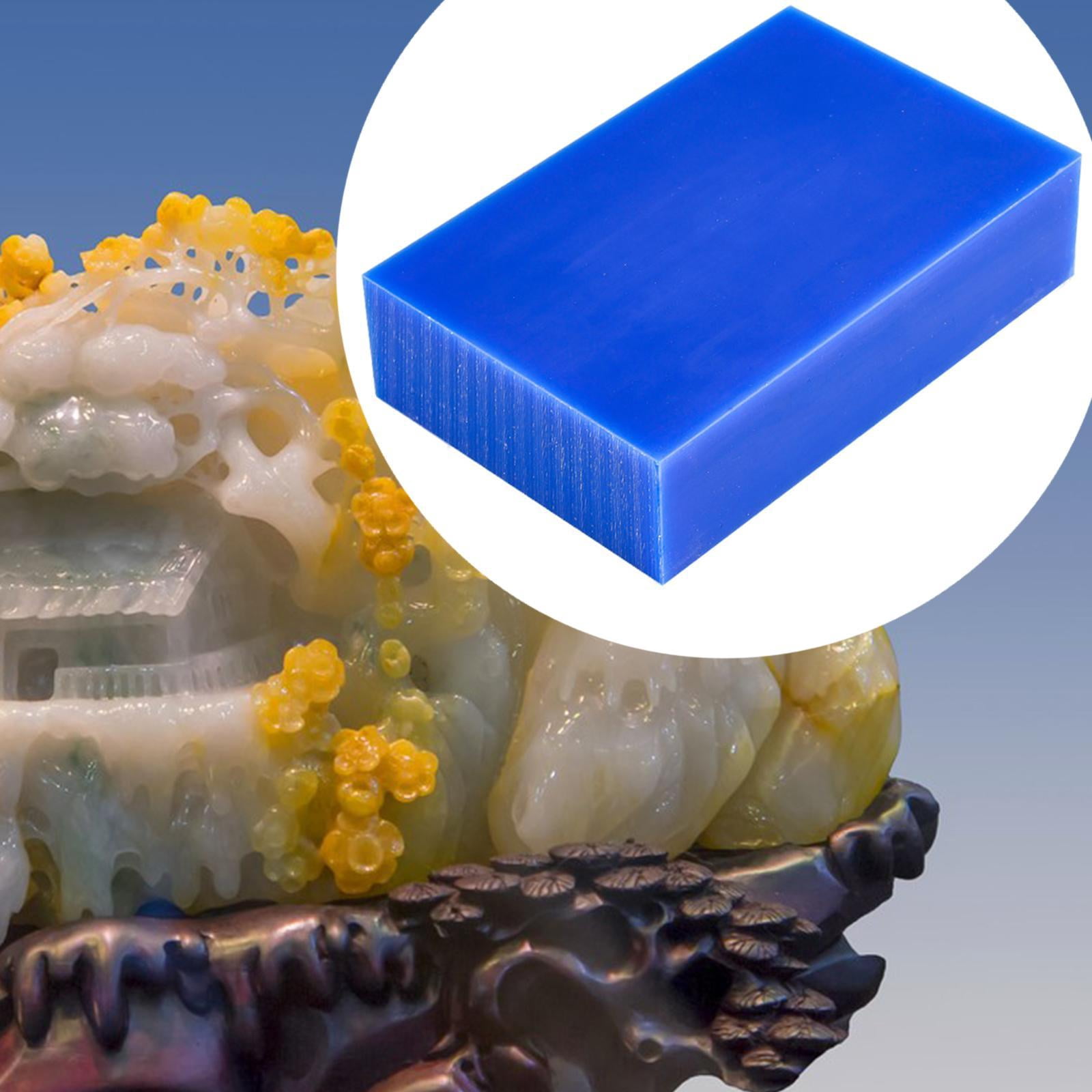 Milageto Carving Craft Supplies DIY Student Practice Sculpting Casting Tools Blue Brick