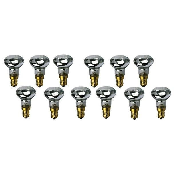 EDM Set of 12, R39 E17 Replacement Light Bulb Motion Lamp 30W