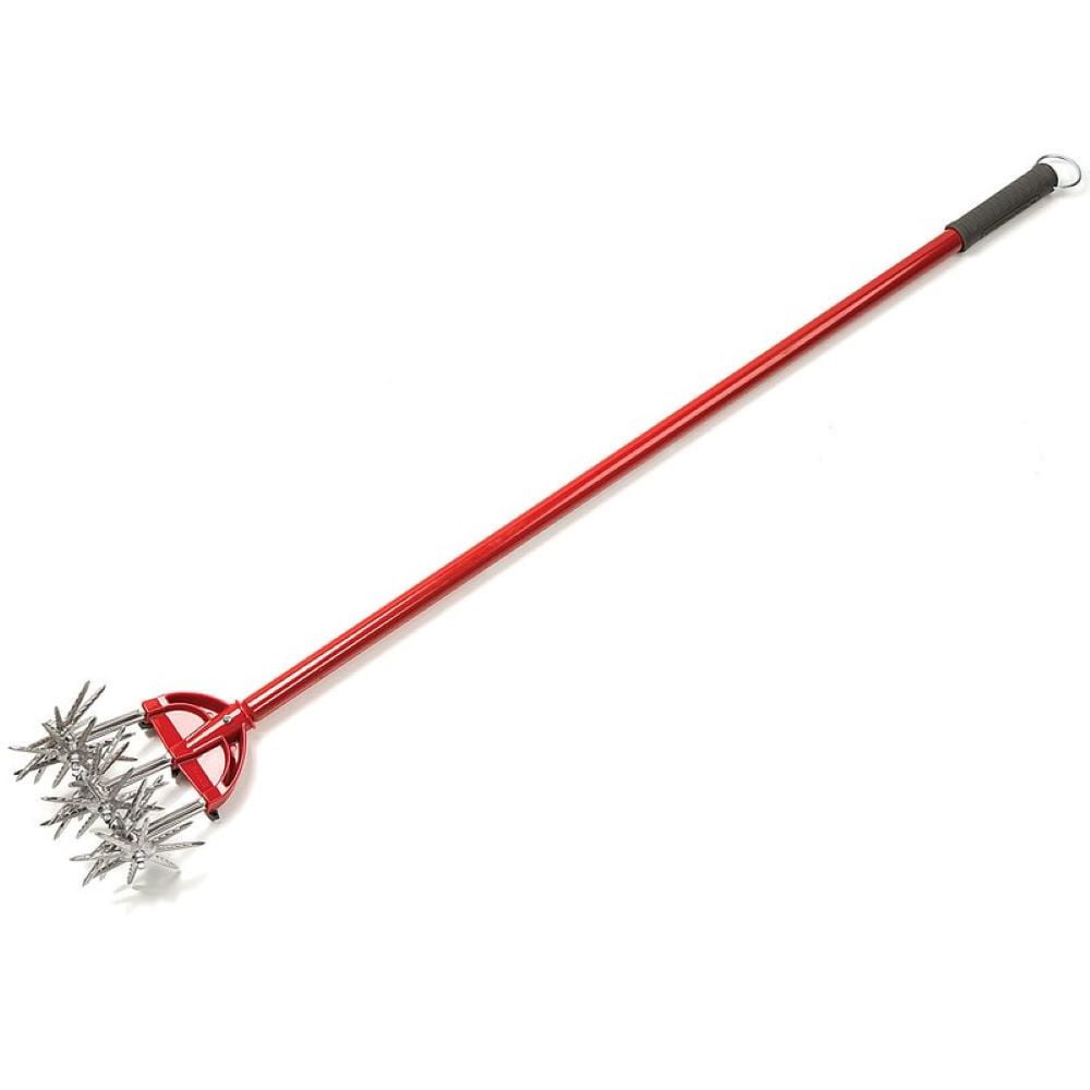 Garden Weasel Cultivator Break Up Soil, Detachable Tines, Long Handle