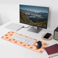 thumbnail image 3 of Large Mouse Pad 3D Fruit Peach Extended Gaming Mouse Pad with Stitched Edges Laptop Computer Keyboard Mouse Mat Desk Pad for Work Game Office Home, 3 of 5