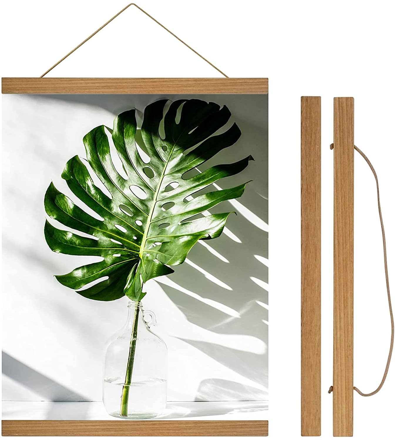 Poster Hanger Frame 12x16 12x18 12x24 Teak Wood Poster