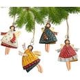 thumbnail image 3 of Decoraciones Decoración del árbol de Navidad del ángel volador bailando (juego de 4 piezas), 3 of 5