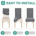 thumbnail image 6 of Dining Chair Slipcover Chair Protector Stretch Chair Covers for Dining Room Restaurant Kitchen Party, 6 of 6