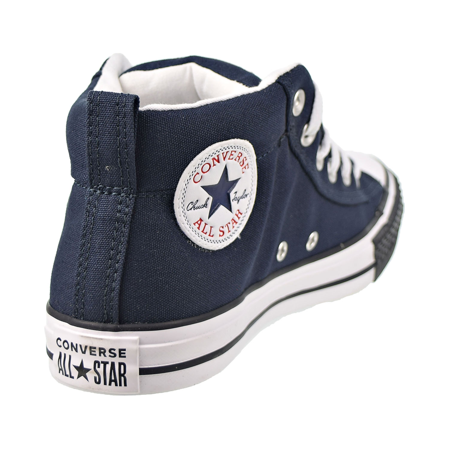Converse Chuck Taylor All Star Street Mid Men's Shoes Dark Obsidian-White-Black 166337f - image 3 of 6