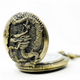 thumbnail image 2 of Montre de Poche Rétro Nostalgique Style Chinois en Bronze 10X, Montre de Poche 10*, Bronze, 2 of 6