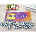 thumbnail image 6 of Worgeous 12pcs Mini Football Key Rings Party Bag Pendant Keyring Sports Keychain Car Key Chain Key Ring, 6 of 8