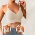 thumbnail image 4 of Tsesme Bras for Women No Underwire Support Push up Sports Jelly Bras Comfort Full Cup Everyday Seamless Bralette, 4 of 6