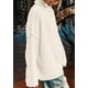thumbnail image 3 of Suéter PRETTYGARDEN para Mujer Cuello Alto Manga Larga Blanco, 3 of 7