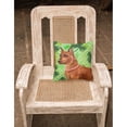 thumbnail image 2 of Carolines Treasures BB9830PW1818 Miniature Pinscher St Patricks Fabric Decorative Pillow  18H x18W multicolor, 2 of 2