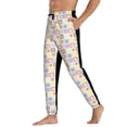 thumbnail image 3 of Kdxio Cat And Rabbit Pattern Joggers,Sweatpants for Men with Pockets-Medium, 3 of 5