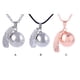thumbnail image 5 of Collar con colgante Retro estético para esposa e hija, Gargantilla bonita, joyería de aniversario de cumpleaños, accesorios de regalo Ropa, zapatos y accesorios Miscelánea  Silbernes Baumwollseil Qarigey AP010443-02, 5 of 6