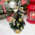 thumbnail image 4 of Mini árbol de Navidad de mesa, decoración de árbol de Navidad, escultura, árbol de Navidad artificial, pequeño árbol de Navidad para cocina, dormitori Oro, 4 of 8