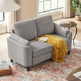 thumbnail image 4 of Pingliang Home 59" Loveseat Small Sofa Couch 2 Seater for Living Room Bedroom Apartment Studio Office,Double Seat Love Seat, 4 of 11