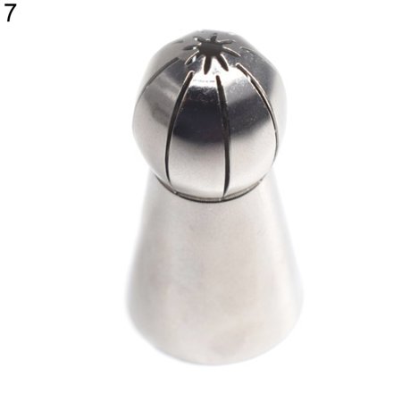 

Xunyuan Icing Nozzle Exquisite Wide Application Stainless Steel Cake Decorating Piping Tip Baking Accessories