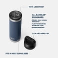 thumbnail image 2 of Botella de agua YETI Rambler 530 ml con aislamiento al vacío de acero inoxidable, 2 of 6