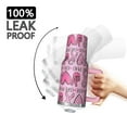 thumbnail image 3 of Pink Breast Cancer and Love Tumbler with Handle and Lid,40oz Double Wall Vacuum Insulated Tumbler,Cups Gift for Women and Men, 3 of 7