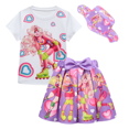 thumbnail image 1 of Nouvelle Robe de Cosplay pour Filles Mode ins Ensemble Deux Pièces pour Enfants Impression 3D Jupe Plissée, 1 of 2