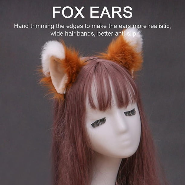 Máscara De Animal De Peluche De Zorro O Gato – Accesorio De Cosplay Y Halloween Para Niños Y Adultos, Talla Única