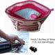 thumbnail image 3 of ER Bolsas de vino de playa bolso dispensador compartimento aislado Picnic Por Rojo Verde Excelente Rendimiento, 3 of 5