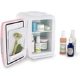 thumbnail image 4 of Cooluli Electric 4-Liter Portable Cooler/Warmer Mini Fridge, Pink, 4 of 7