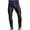 za-Black, variant on fartey Men Plus Size Leather Pants Trendy Business Slim Fit Motorbike Trousers with Pockets Zipper Button Straight Leg Pant