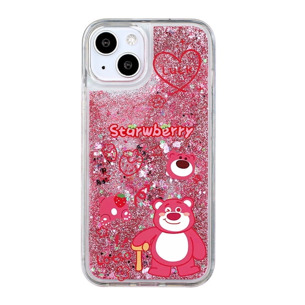 OPPO Reno 8T 8 7 6 5 4 Pro Lite 8Z 7Z 6Z 5Z 4Z 2Z 5F 4F 2F A94 A93 Find X5 X3 Glitter Star Flow Liquid Case Cute Doraemon Lotso TPU Cubierta